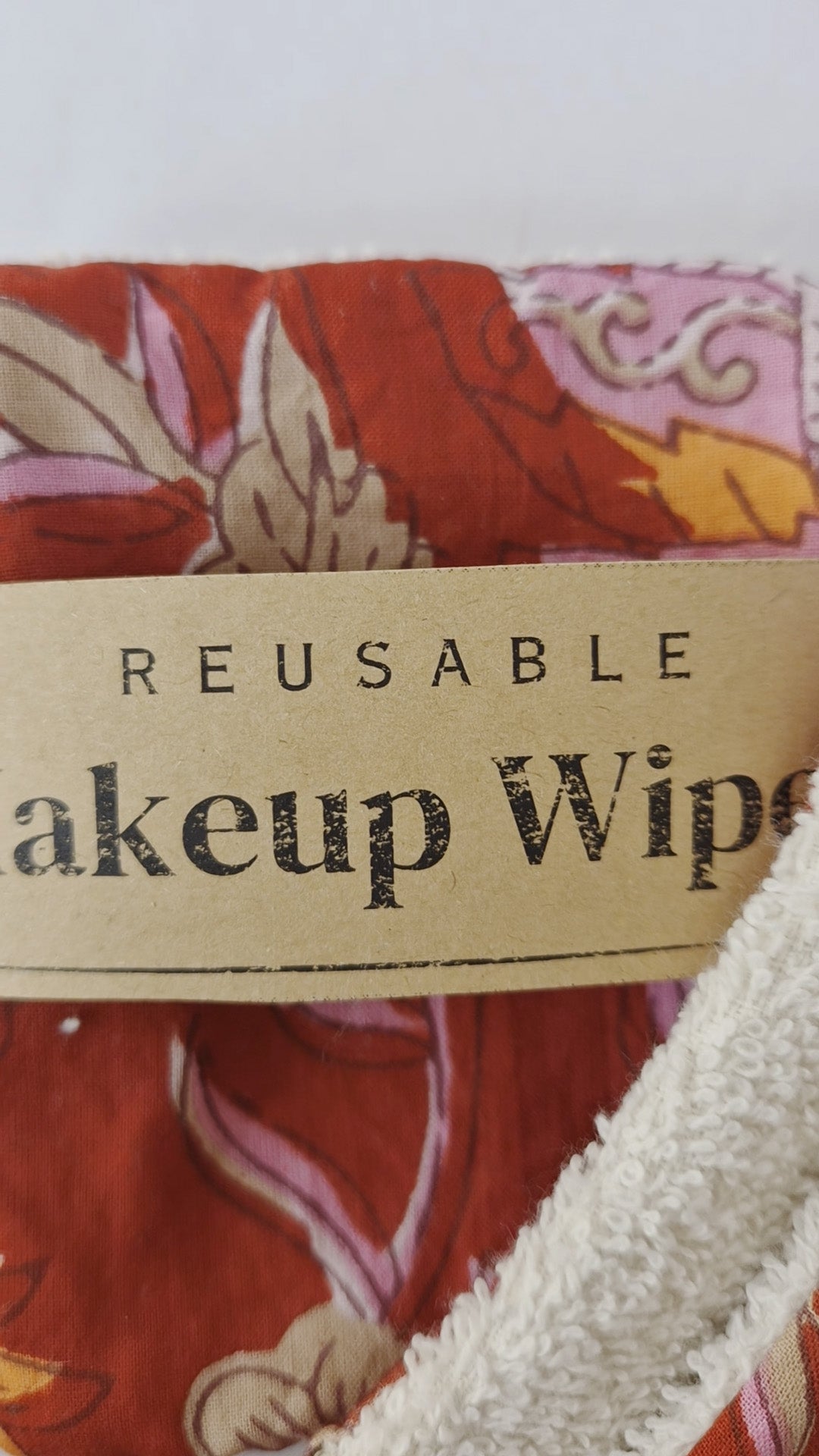 Reusable Makeup Wipes - Ruby