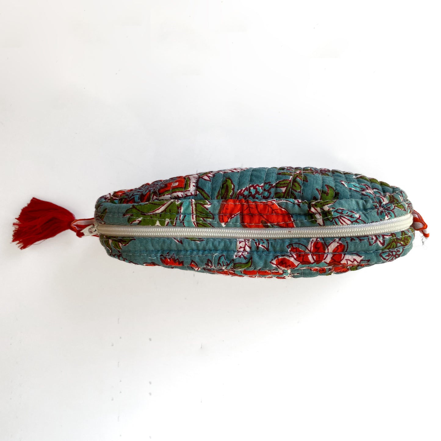 Mini Zip Up Bag - Eliza B;ue