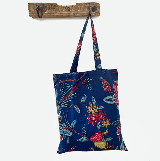 Cotton Tote Bag - Deepest Blue