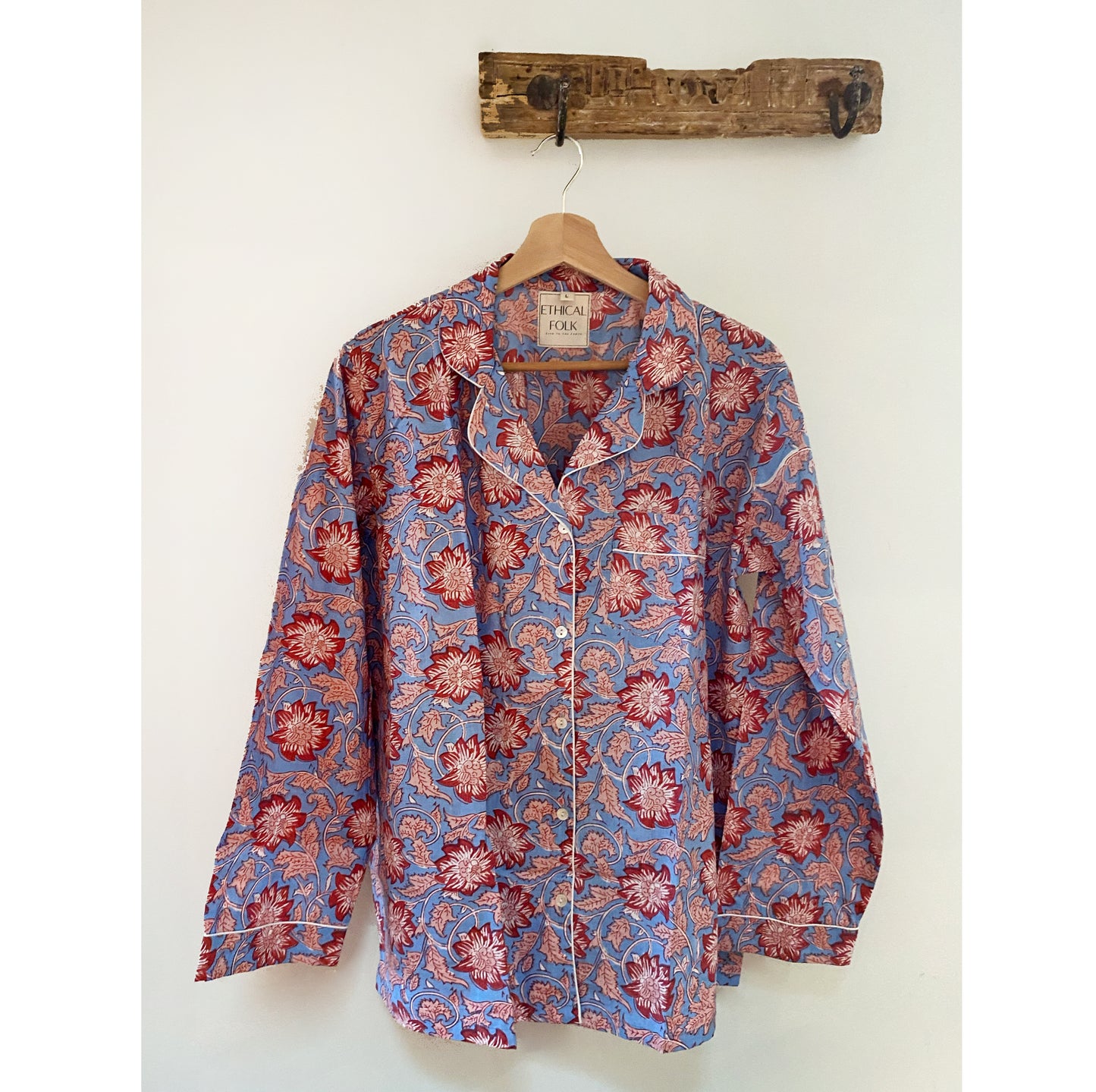 Cotton Long Pyjamas - Ava