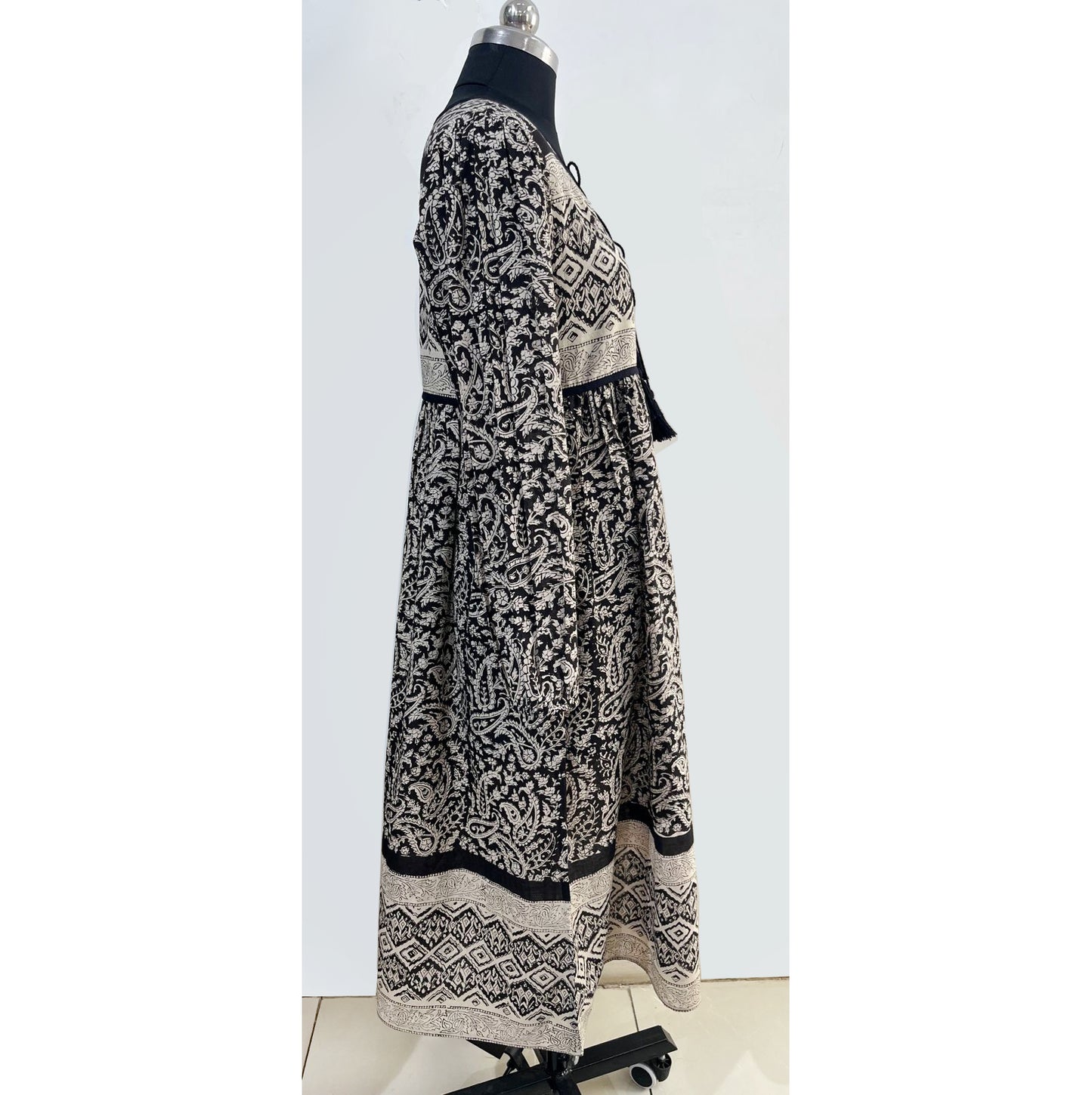Ayla - Organic Cotton Bagru Dress