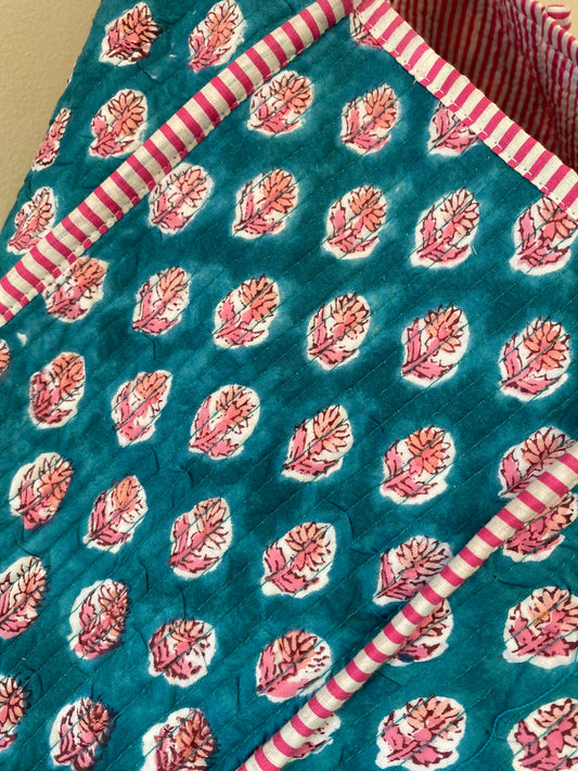 Large Kantha Tote Bag - Charlotte