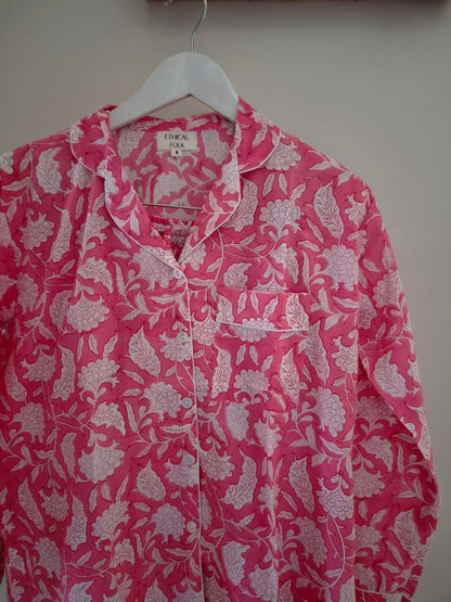 Cotton Blockprint Pyjamas - Small Batch