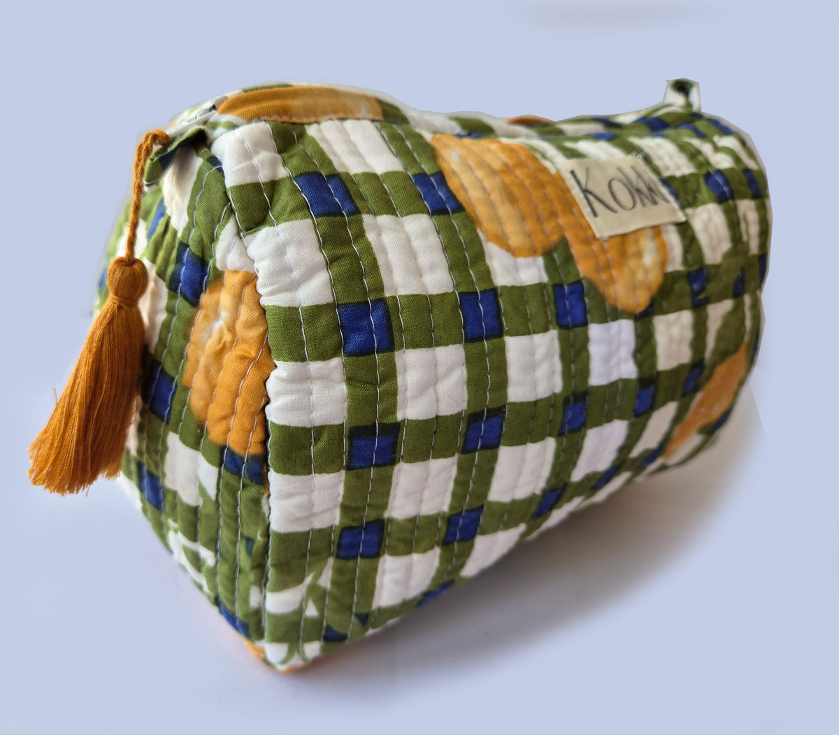 Cosmetic Bag - Green Lemon