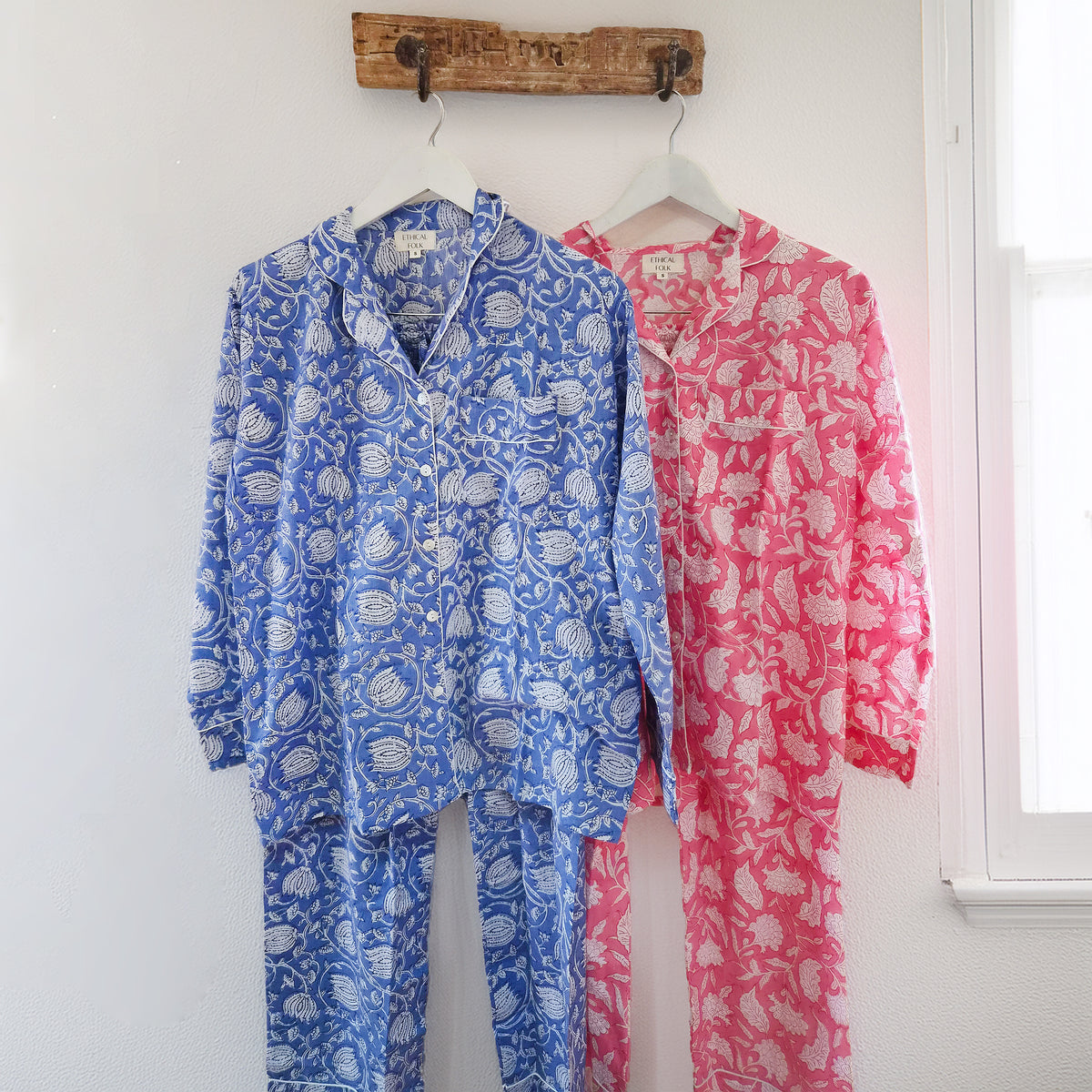 Cotton Blockprint Pyjamas - Small Batch