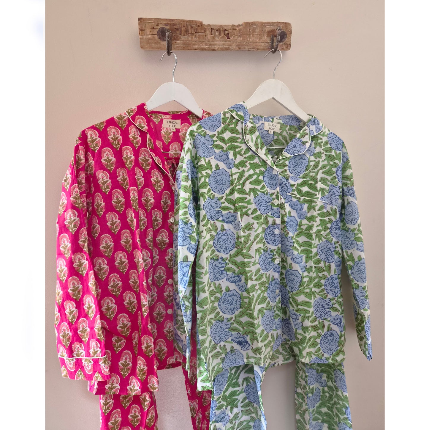 Cotton Blockprint Pyjamas