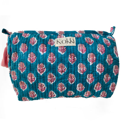 Cosmetic Bag Blockprint - Amelie