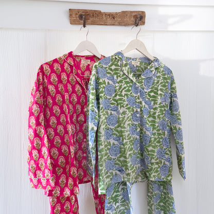 Cotton Blockprint Pyjamas