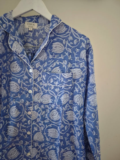 Cotton Blockprint Pyjamas - Small Batch