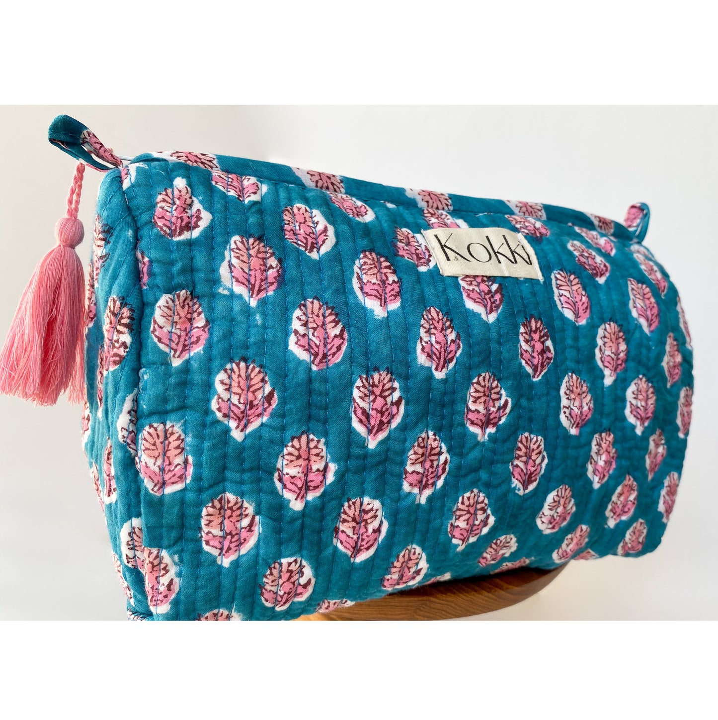 Cosmetic Bag Blockprint - Amelie