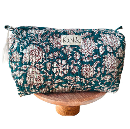 Cosmetic Bag Blockprint  - Minnie