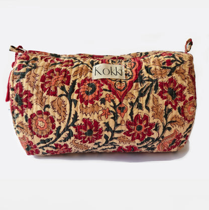 Cosmetic Bag Blockprint - Lorraine