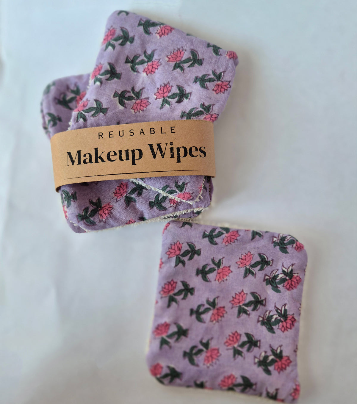 Reusable Makeup Wipes - Violet