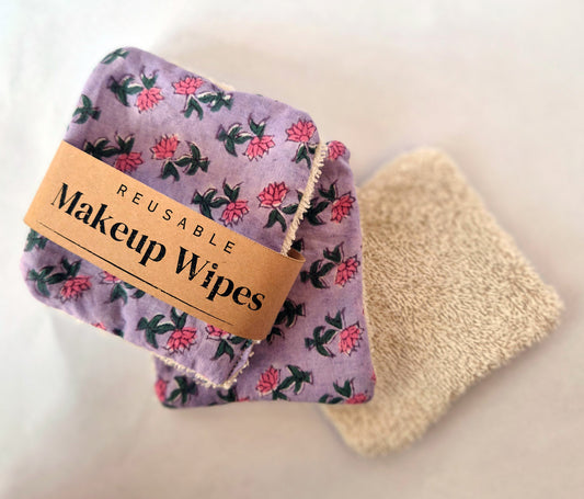 Reusable Makeup Wipes - Violet