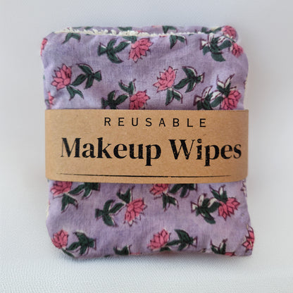 Reusable Makeup Wipes - Violet