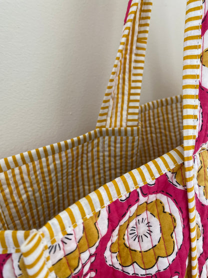 Oversized Tote - Petal