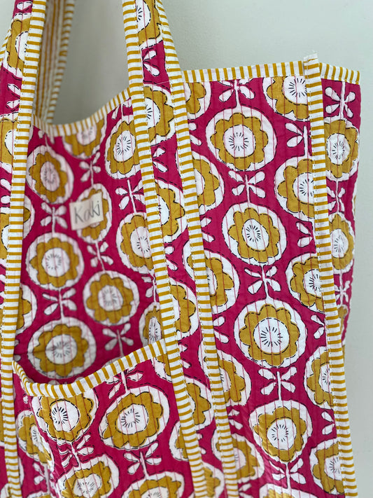 Oversized Tote - Petal