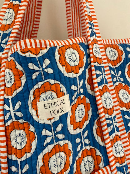 Large Kantha Tote - Lola