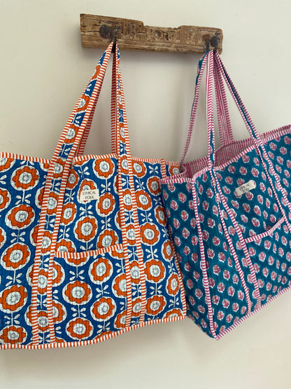 Large Kantha Tote - Lola
