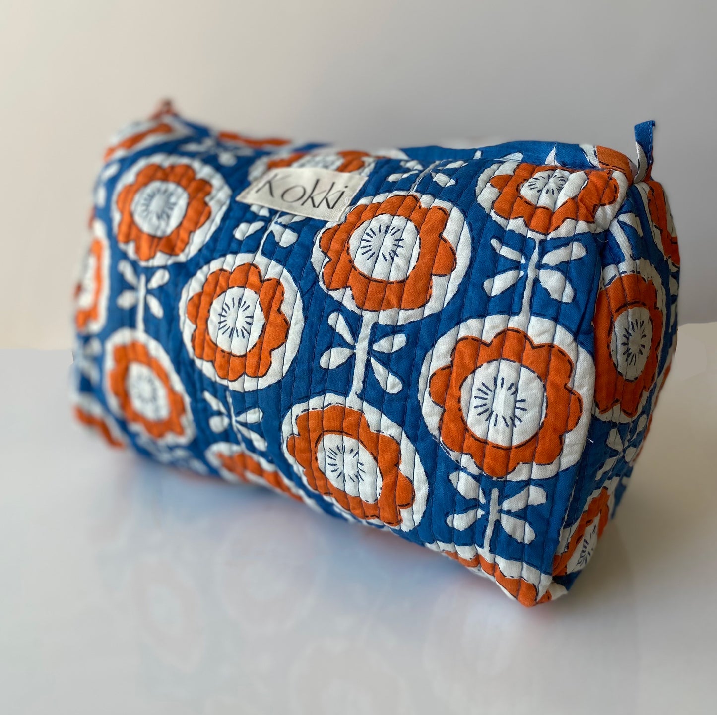 Cosmetic Bag - Orange Poppy