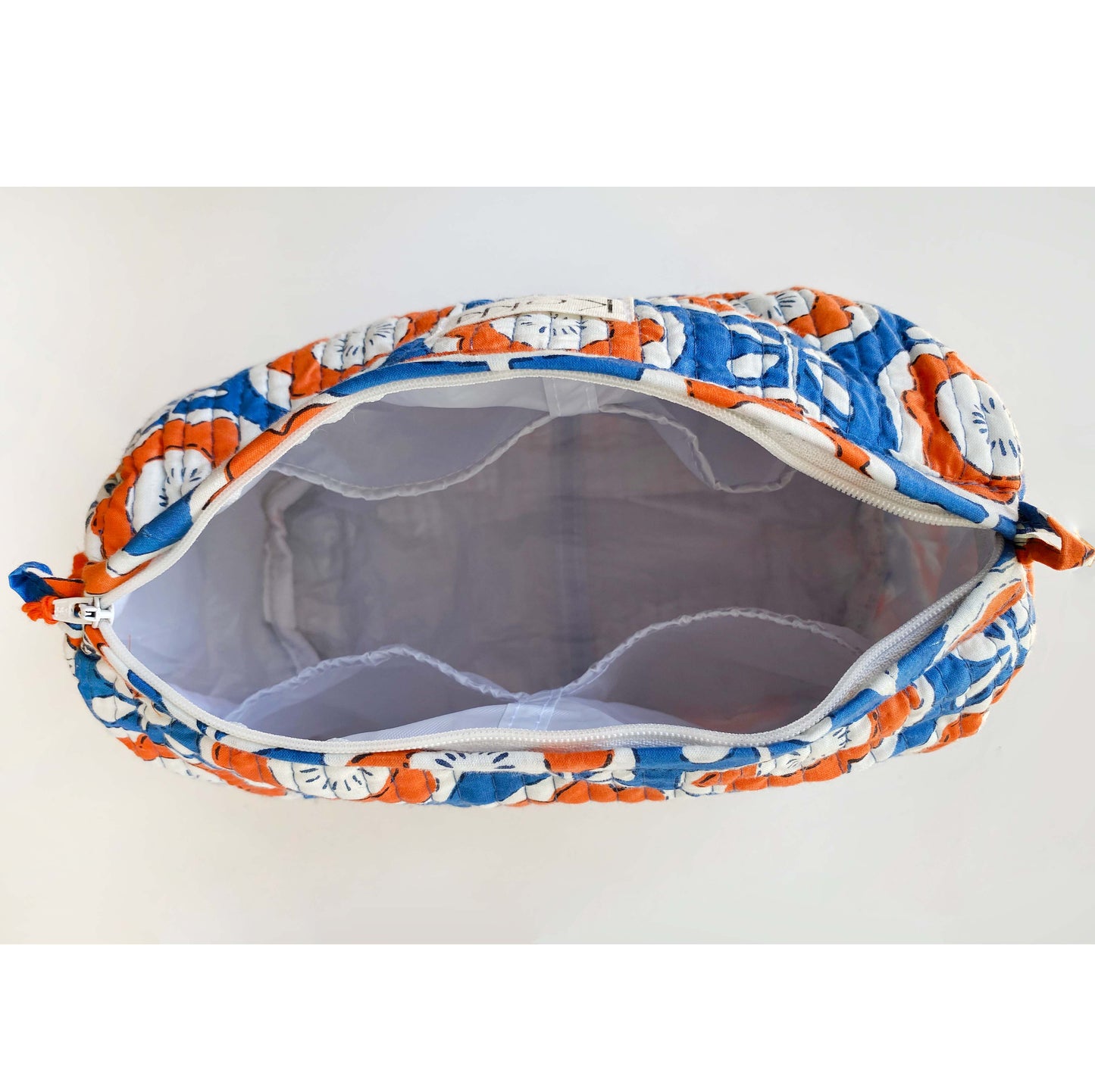 Cosmetic Bag - Orange Poppy