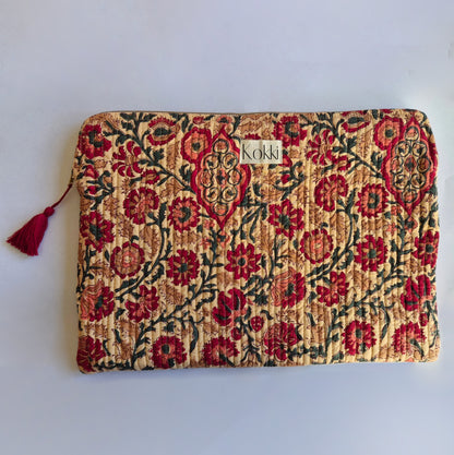 Kokki Laptop Bag Blockprint 13indh 15 inch