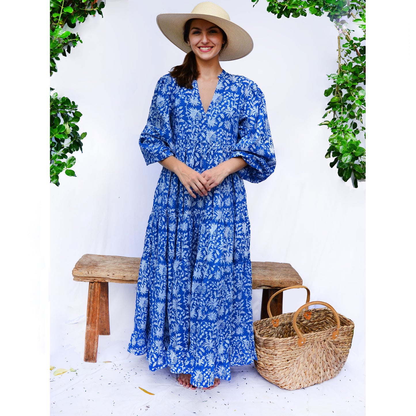 Penelope Maxi Cotton Dress