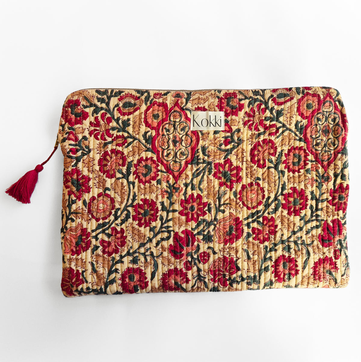 Blockprint Laptop Sleeve 13 to 15inch - Lorraine