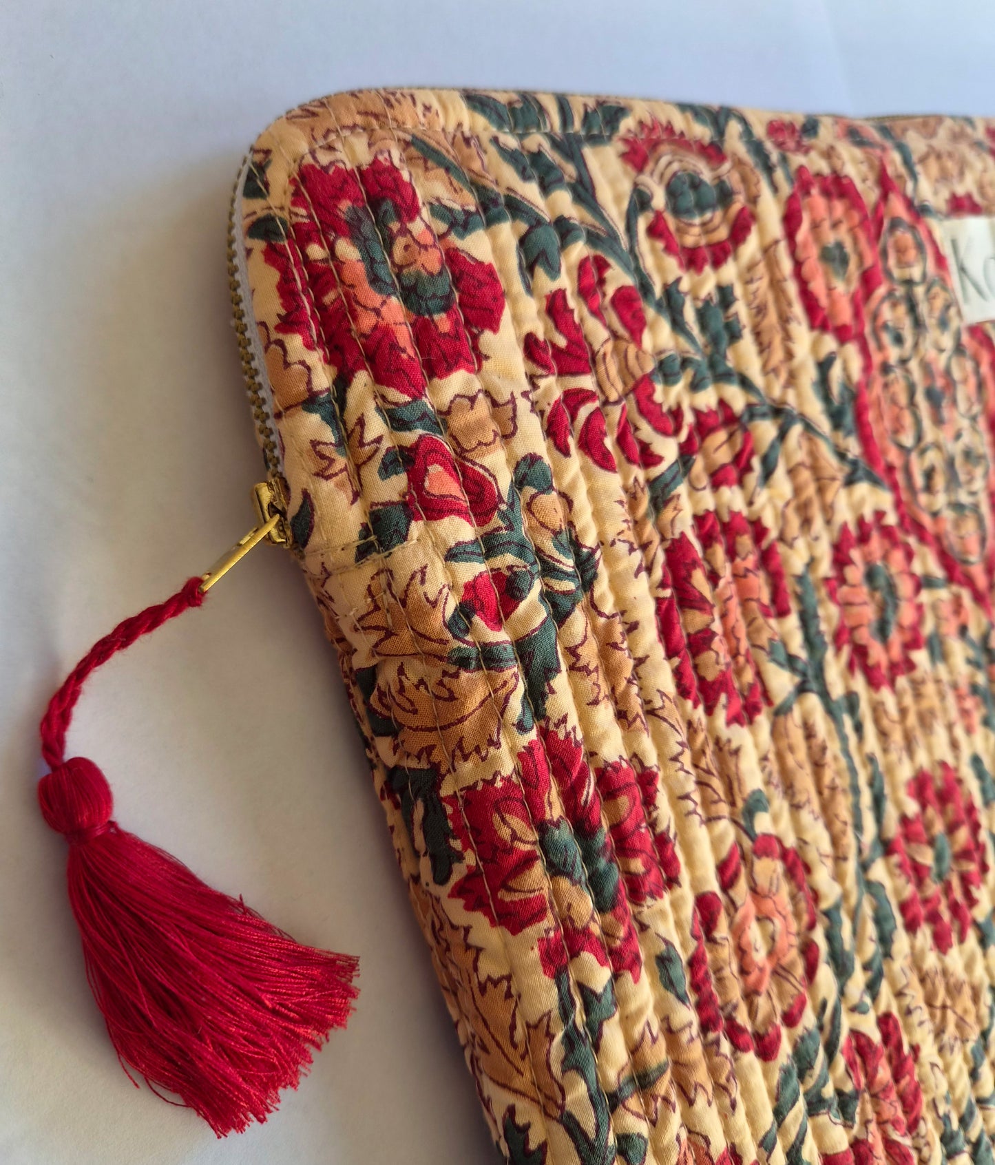 Blockprint Laptop Zip Sleeve - Lorraine