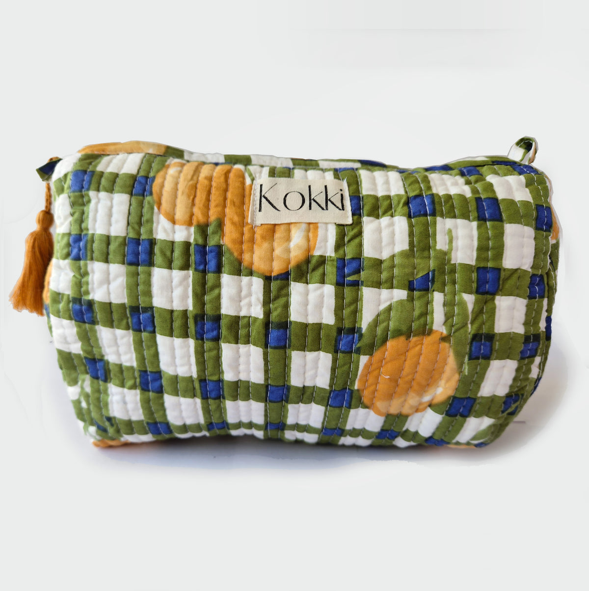 Cosmetic Bag - Green Lemon