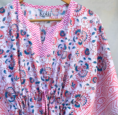 Kaftan Cotton - Prettiest Pink
