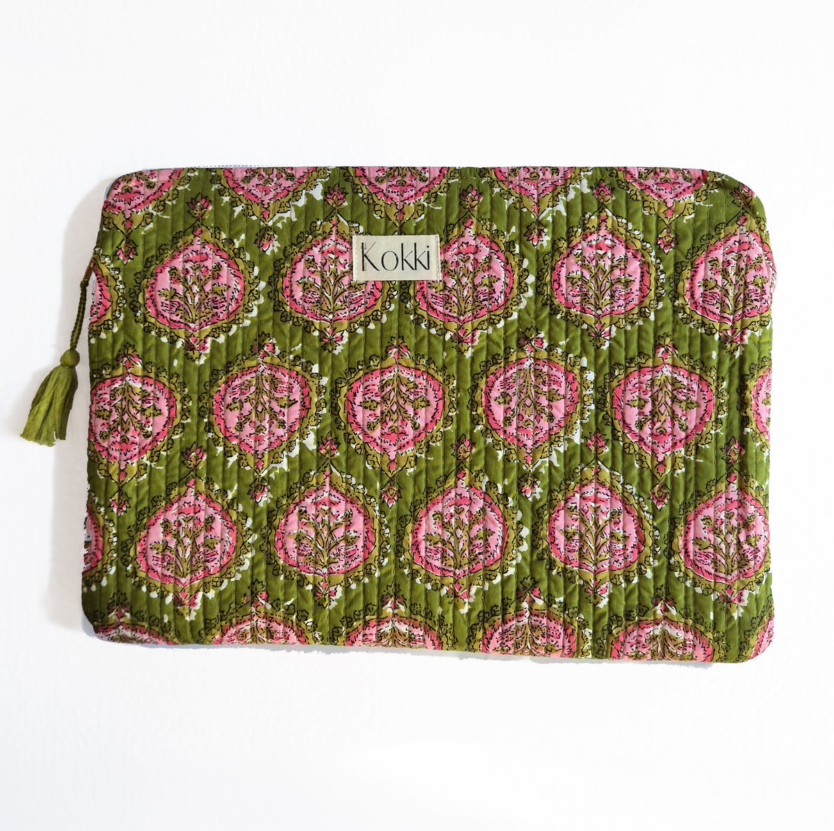 Laptop Cover Blockprint Cotton - Aliya