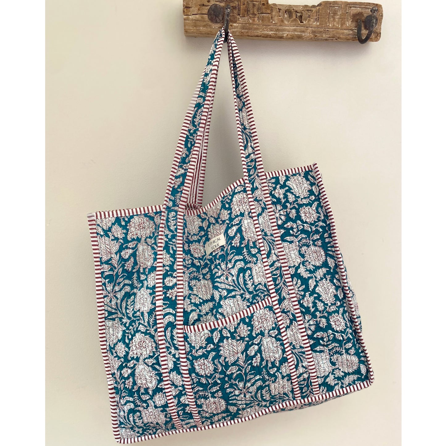 Large Kantha Tote - Minnie