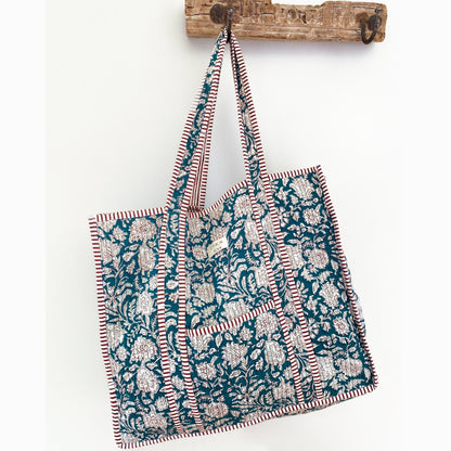 Large Kantha Tote - Minnie