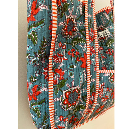 Large Kantha Tote Bag - Eliza