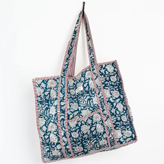 XLarge Kantha Tote - Minnie