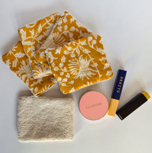 Reusable Makeup Wipes - Floral