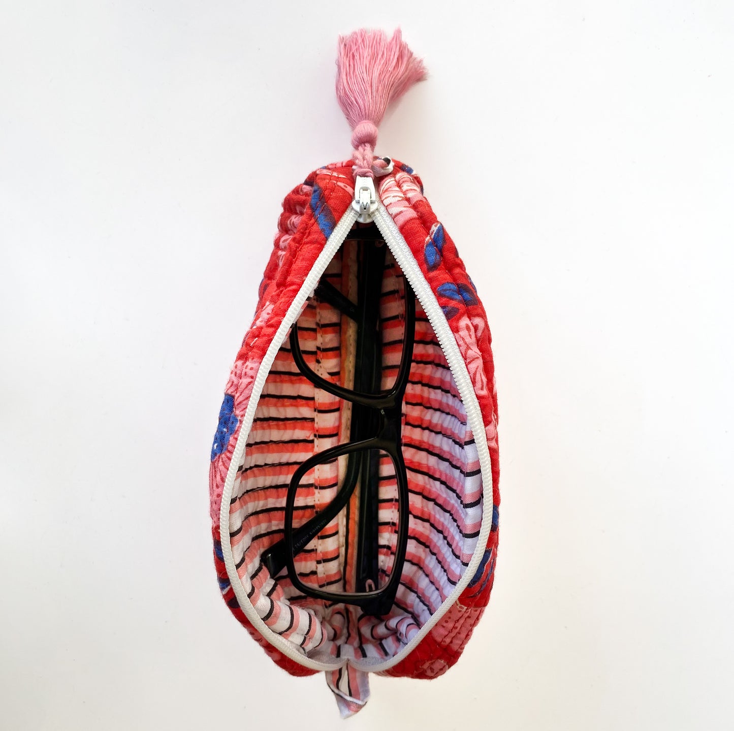 Mini Zip-Up Bag - Cherry Blossom