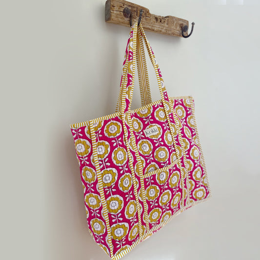 Oversized Tote - Petal