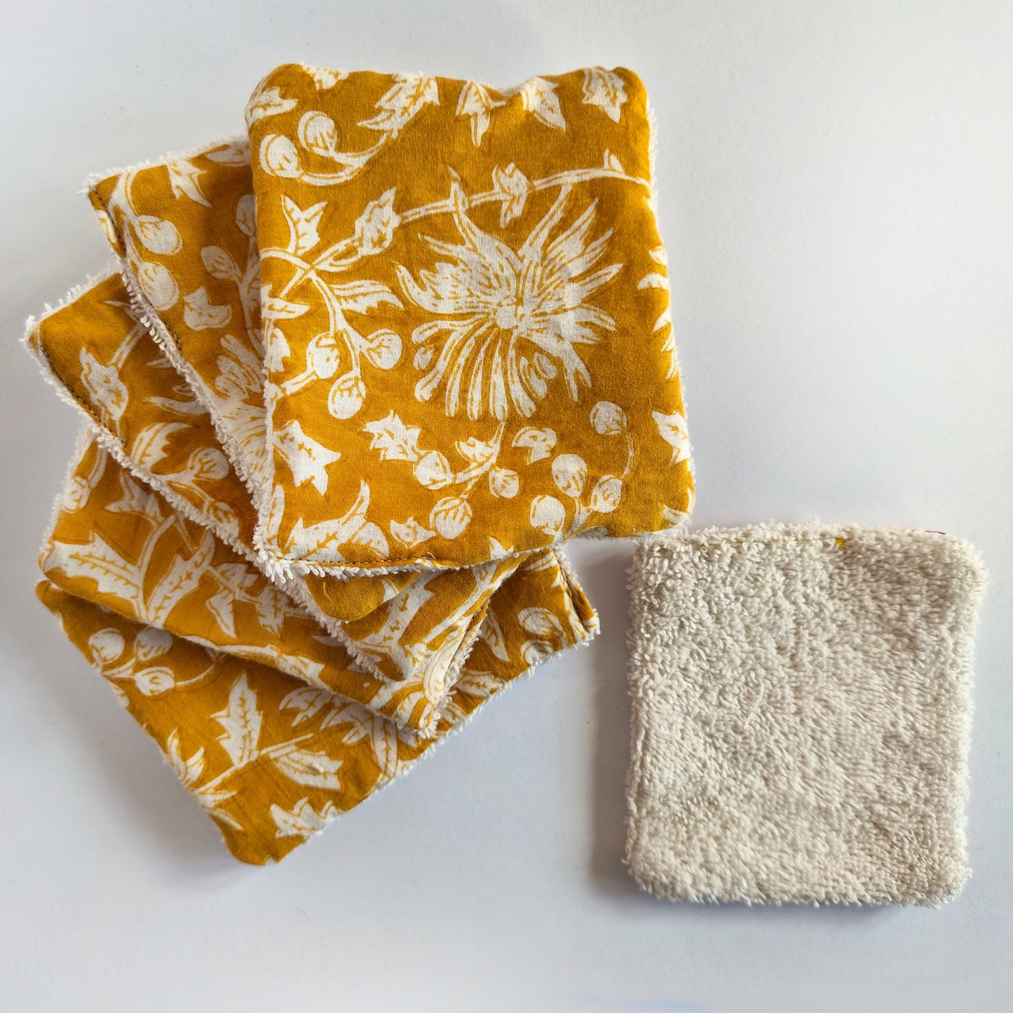 Reusable Makeup Wipes - Floral