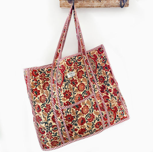 Xlarge Kantha Tote - Lorraine